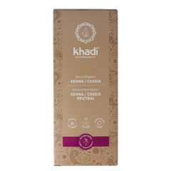Khadi Haarkleur senna/cassia natural 100 Gram