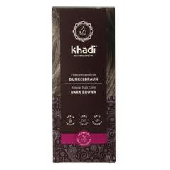 Khadi Haarkleur dark brown 100.00 Gram