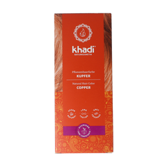 Khadi Haarkleur copper 100.00 Gram
