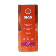 Khadi Haarkleur copper 100.00 Gram