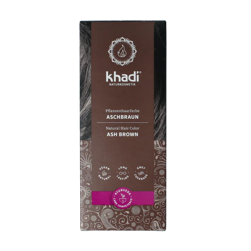 Khadi Haarkleur ash brown 100 Gram