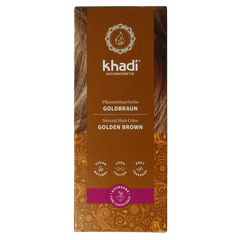 Khadi Haarkleur golden brown 100 Gram