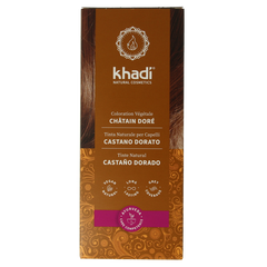 Khadi Haarkleur golden brown 100 Gram