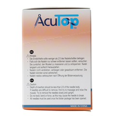 AcuTop KJ-T dry needle naald 0.20 x 15mm 100.00 Stuks