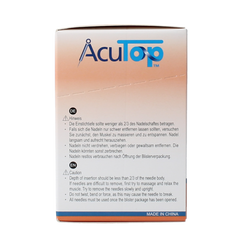 AcuTop KJ-T dry needle naald 0.25 x 25mm 100.00 Stuks