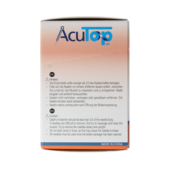 AcuTop KJ-T dry needle naald 0.16 x 30mm 100.00 Stuks
