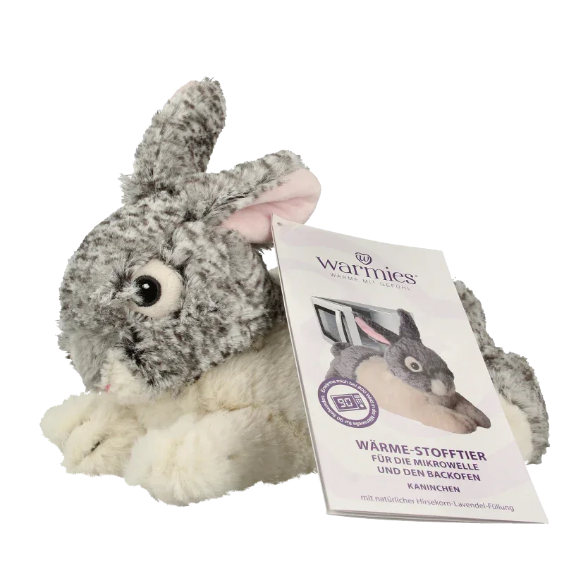 Warmies Konijn grijs 1 Stuks