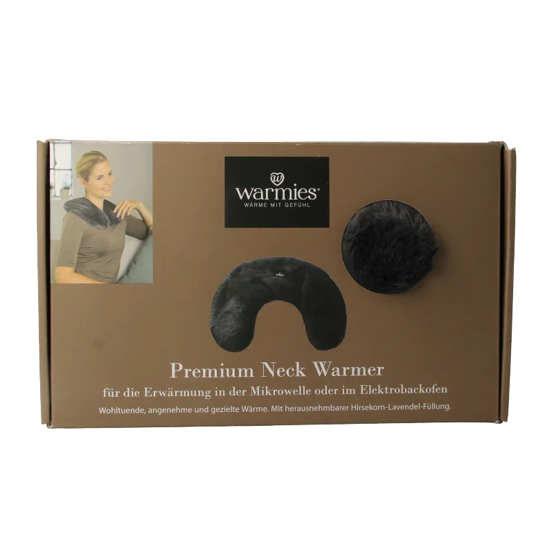 Warmies Neck warmer zwart 1 Stuks