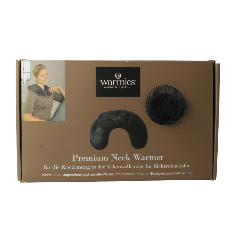 Warmies Neck warmer zwart 1 Stuks