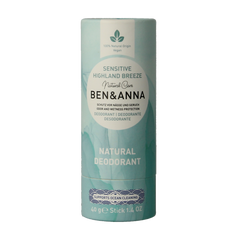 Ben & Anna Deodorant highland breeze sensitive papertube 40.00 Gram