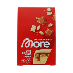 More Nutrition Bar white chocolate peanut caramel 10.00 Stuks