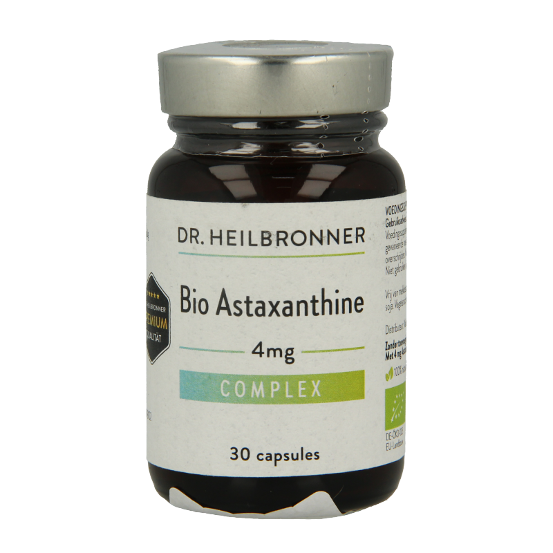 Dr Heilbronner Astaxanthine complex 4mg vegan bio 30 Capsules