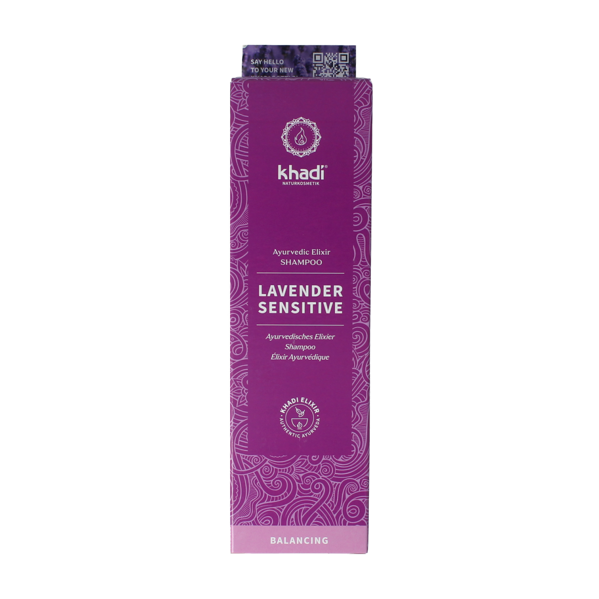 Khadi Shampoo elixer lavender sensitive 200.00 Milliliter