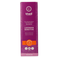 Khadi Shampoo elixer lavender sensitive 200 Milliliter