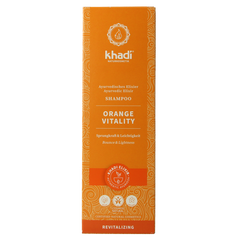 Khadi Shampoo elixer orange vitality 200 Milliliter