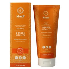 Khadi Shampoo elixer orange vitality 200 Milliliter