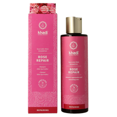 Khadi Ayurvedisch elixer shampoo rose repair 200 Milliliter