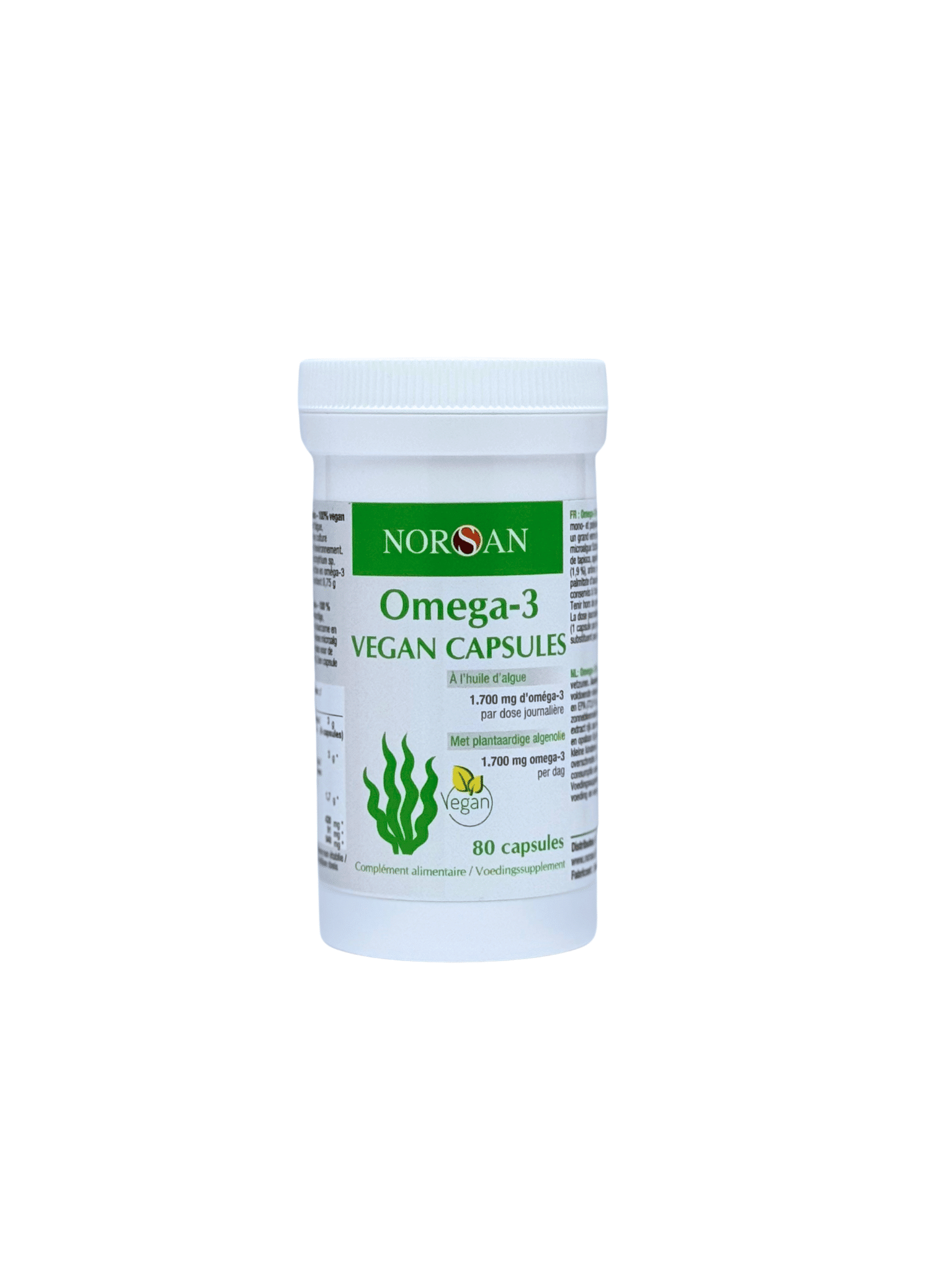NORSAN Omega-3 vegan 80 Capsules