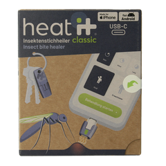 Heat-it Insect bite healer classic USB-C 1.00 Stuks
