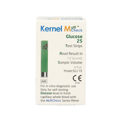 Testjezelf.nu Multicheck glucose strips 25 Stuks