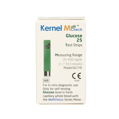 Testjezelf.nu Multicheck glucose strips 25 Stuks