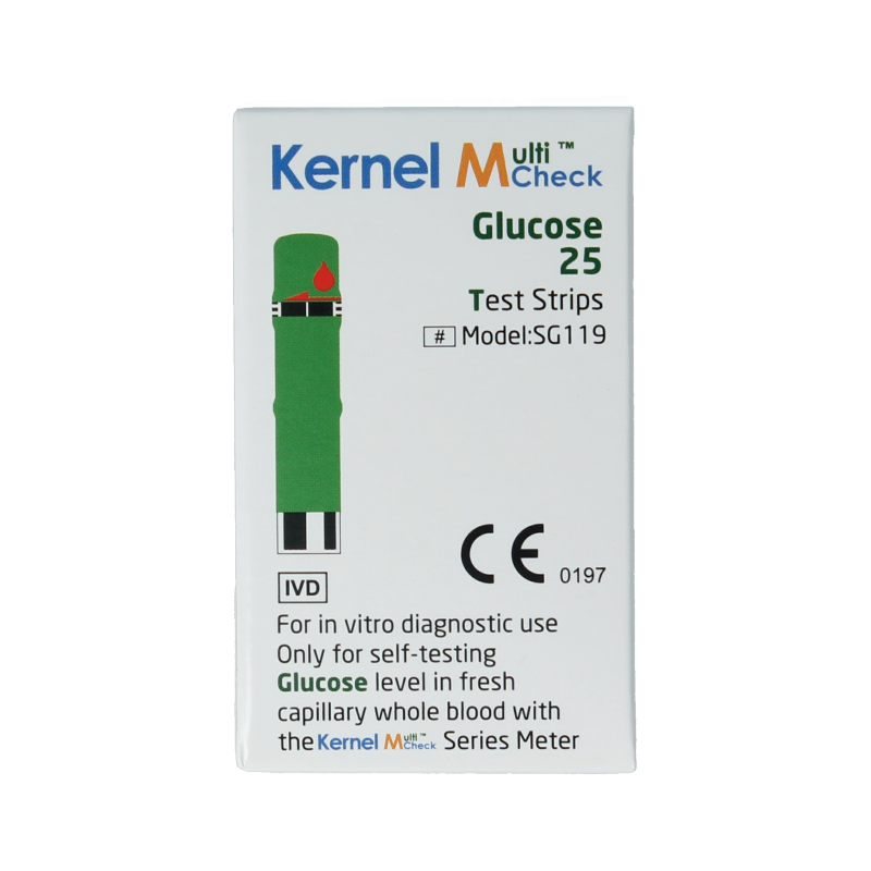 Testjezelf Multicheck glucose teststrips 25 Stuks