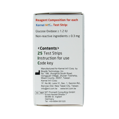 Testjezelf.nu Multicheck glucose teststrips 25.00 Stuks