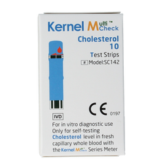 Testjezelf.nu Multicheck cholesterol teststrips 10.00 Stuks