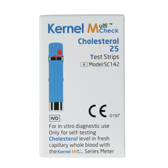 Testjezelf.nu Multicheck cholesterol teststrips 25.00 Stuks
