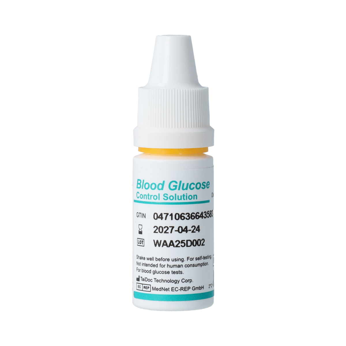 W2 BLOED GLUCOSE CONTROLE VLOEISTOF 4.00 Milliliter