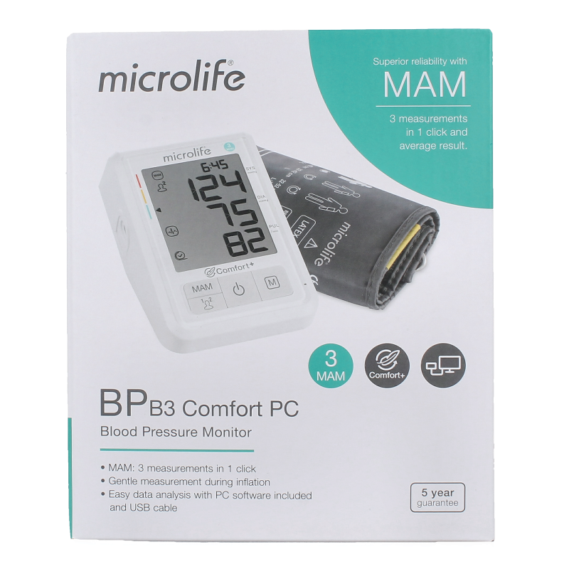 Microlife MIC BPB3 Comfort bloeddrukmonitor 1 Stuks