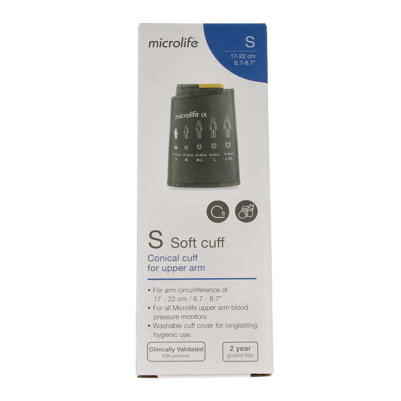 Microlife Manchet soft bovenarm maat S (17-22) 1 Stuks