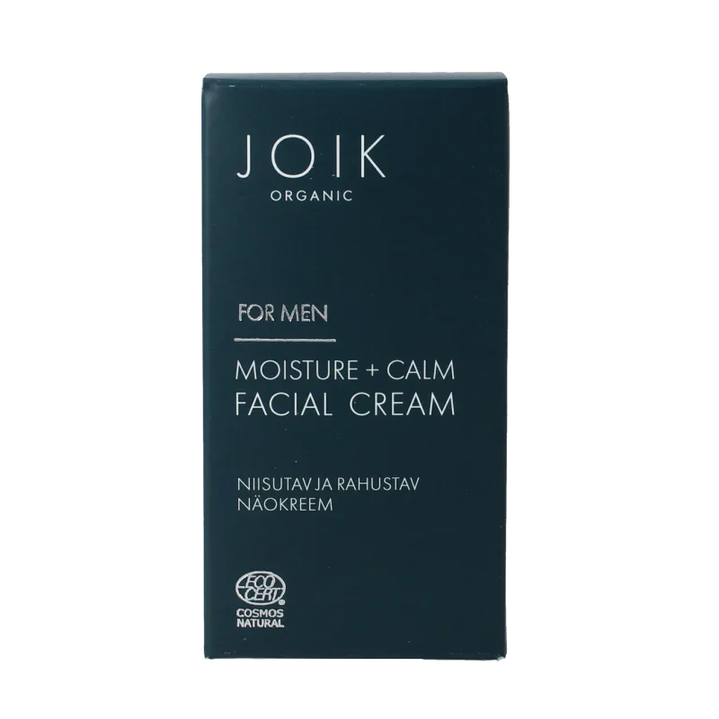 Joik Organics Men moisture & calm facial cream 50 Milliliter