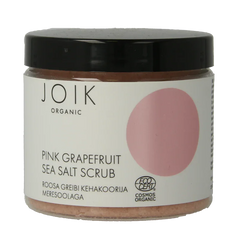 Joik Organics Pink grapefruit sea salt scrub vegan 240 Gram