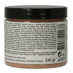 Joik Organics Pink grapefruit sea salt scrub vegan 240 Gram