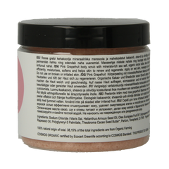 Joik Organics Pink grapefruit sea salt scrub vegan 240 Gram