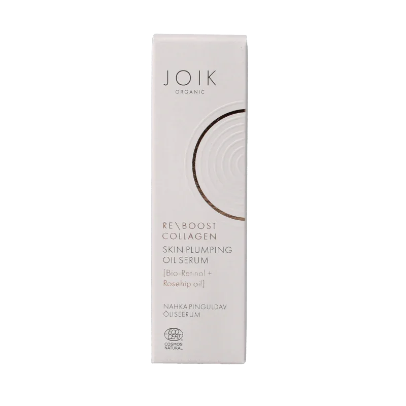 Joik Organics Re-boost collagen oil serum skin plumping 30 Milliliter
