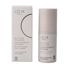 Joik Organics Re-boost collagen eye cream smooth & bright 15 Milliliter