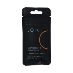 Joik Organics Joik - Car Fragrance Grapefruit & Manderin Refill 2.00 Stuks