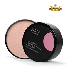 Joik Organics Bodyscrub shimmering raspberry bon bon 210 Gram