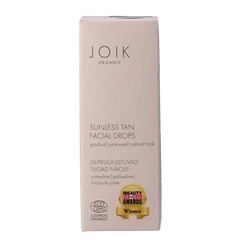 Joik Organics Sunless tan facial drops 30 Milliliter
