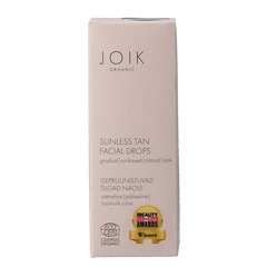 Joik Organics Sunless tan facial drops 30 Milliliter