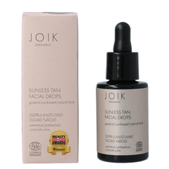 Joik Organics Sunless tan facial drops 30 Milliliter