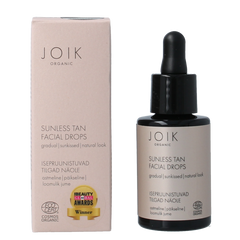 Joik Organics Sunless tan facial drops 30 Milliliter