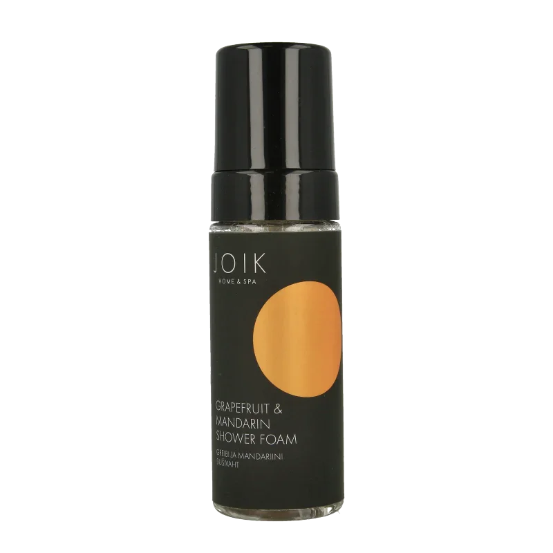 Joik Organics Shower foam grapefruit & mandarin 150 Milliliter