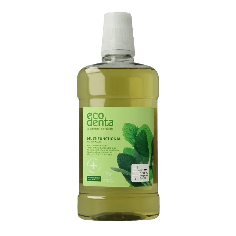 Ecodenta Mondwater multifunctioneel 500 Milliliter
