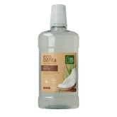 Ecodenta Mondwater munt kokos 500 Milliliter