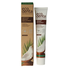 Ecodenta Tandpasta organic anti tandplak 75 Milliliter