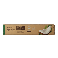 Ecodenta Tandpasta organic anti tandplak 75 Milliliter