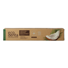 Ecodenta Tandpasta organic anti tandplak 75.00 Milliliter